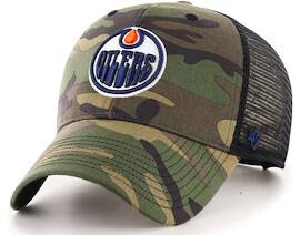 Kappe 47 Brand MVP Trucker Branson NHL Edmonton Oilers Camo