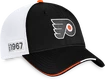 Kappe Fanatics   Authentic Pro Draft Structured Trucker-Podium Philadelphia Flyers