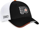 Kappe Fanatics   Authentic Pro Draft Structured Trucker-Podium Philadelphia Flyers