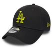 Kappe New Era 39Thirty League Essential MLB Los Angeles Dodgers Graphite/Cyber Green