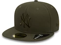 Kappe New Era 59Fifty Diamond MLB New York Yankees Olive