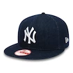 Kappe New Era 9fifty Denim Esential Snap MLB New York Yankees Navy