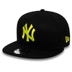 Kappe New Era 9Fifty League Essential MLB New York Yankees Black/Cyber Green