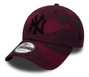 Kappe New Era 9Forty Camo Color MLB New York Yankees Maroon Camo/Black