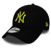 Kappe New Era 9Forty League Essential MLB New York Yankees Black/Cyber Green