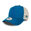Kappe New Era 9Forty Trucker League Essential MLB New York Yankees Cardinal Blue