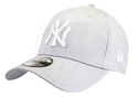 Kappe New Era League Basic 39Thirty New York Yankees Grey/White