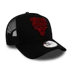 Kappe New Era Trucker Essential NBA Chicago Bulls Black/Red