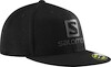 Kappe Salomon  Logo Cap Flexfit® Black