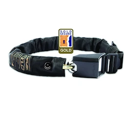 Kettenschloß Hiplok Lock Gold All Black (Gld1Ab)