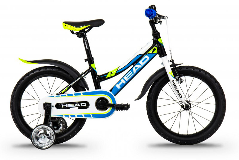 Kinder Fahrrad Head Junior 16" schwarz Sportartikel