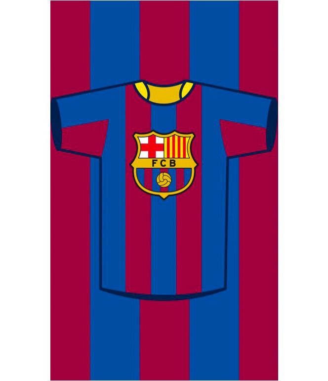 Kinder Handtuch Fc Barcelona Trikot Sportartikel Sportega