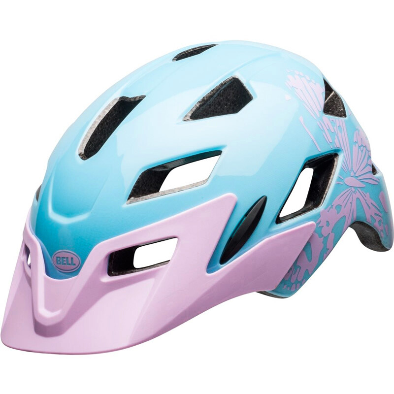 Kinder Helm BELL Sidetrack Child gloss lilac flutter | Sportartikel ...