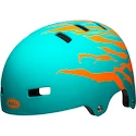 Kinder Helm BELL Span matte emerald-poppy stoked