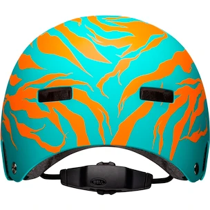 Kinder Helm BELL Span matte emerald-poppy stoked