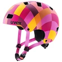 Kinder helm Uvex Kid 3 CC red checkered