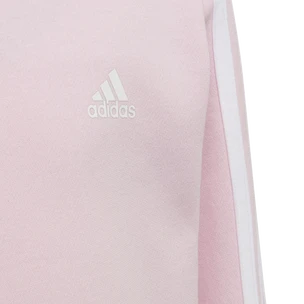 Kinder Hoodie adidas  Essentials 3-Stripes Crew Neck Clear Pink 128 cm
