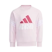 Kinder Hoodie adidas  Graphic Crew Neck Clear Pink