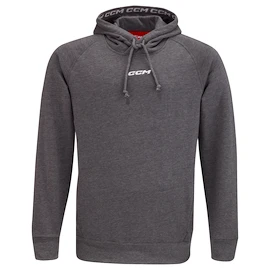 Kinder Hoodie CCM Team Fleece Pullover Hoodie dark grey