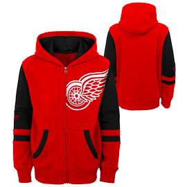 Kinder Hoodie Outerstuff Face-Off NHL Detroit Red Wings