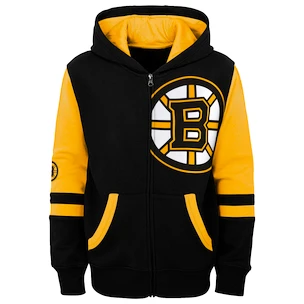 Kinder Hoodie Outerstuff  FACEOFF FULL ZIP FLEECE HOODIE BOSTON BRUINS