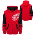 Kinder Hoodie Outerstuff  FACEOFF FULL ZIP FLEECE HOODIE DETROIT RED WINGS