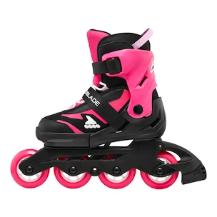 Kinder Inline Skates Rollerblade  Microblade Combo Black/Pink  EUR 36,5-40,5