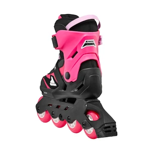 Kinder Inline Skates Rollerblade  Microblade Combo Black/Pink  EUR 36,5-40,5