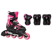 Kinder Inline Skates Rollerblade  Microblade Combo Black/Pink  EUR 33-36,5
