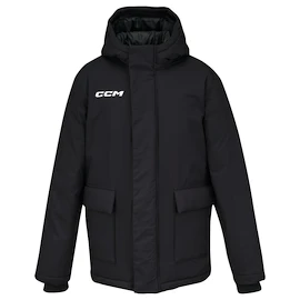 Kinder-Jacke CCM Team Winter Jacket Black