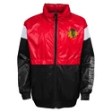 Kinder Jacke Outerstuff  GOAL LINE STANCE FZ WINDBREAKE CHICAGO BLACKHAWKS