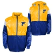 Kinder Jacke Outerstuff  GOAL LINE STANCE FZ WINDBREAKE ST. LOUIS BLUES