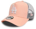 Kinder Kappe New Era 9Forty Trucker League Essential MLB Los Angeles Dodgers Pink/White