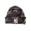 Kinder mütze New Era Essential Camo Knit MLB New York Yankees Midnite Camo/White