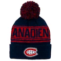 Kinder Mütze Outerstuff Pattern Jacquard Cuff Pom NHL Montreal Canadiens