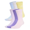 Kinder Socken adidas  Cushined Crew Violet Fusion 6 Pack