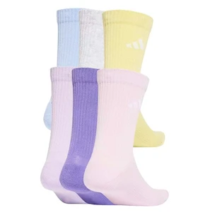 Kinder Socken adidas  Cushined Crew Violet Fusion 6 Pack