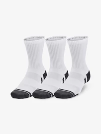 Kinder Socken Under Armour Performance Cotton 3p Mid-WHT