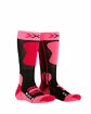 Kinder Socken X-Bionic Ski Junior 4.0 Anthrazit Melange/Fluo Pink
