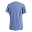 Kinder T-Shirt adidas  B Club 3STR Tee Blue