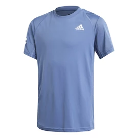 Kinder T-Shirt adidas B Club 3STR Tee Blue
