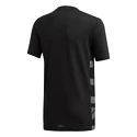 Kinder T-Shirt adidas  B Escouade Tee Black