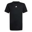 Kinder T-Shirt adidas  B Tee Pro Black 116 cm