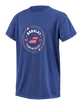 Kinder T-Shirt Babolat  Exercise Graphic Tee Estate Blue