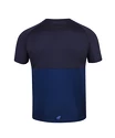 Kinder T-Shirt Babolat  Play Club Crew Neck Tee Estate Blue