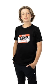 Kinder T-Shirt Bauer Name Tag Tee Black