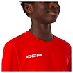 Kinder T-Shirt CCM  Lightweight Training Red