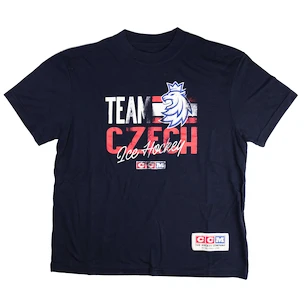 Kinder T-Shirt CCM  Love'em Stripes Czech Hockey M