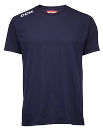Kinder T-Shirt CCM SS Essential Tee Navy