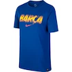Kinder T-Shirt Nike Dry Preseason FC Barcelona